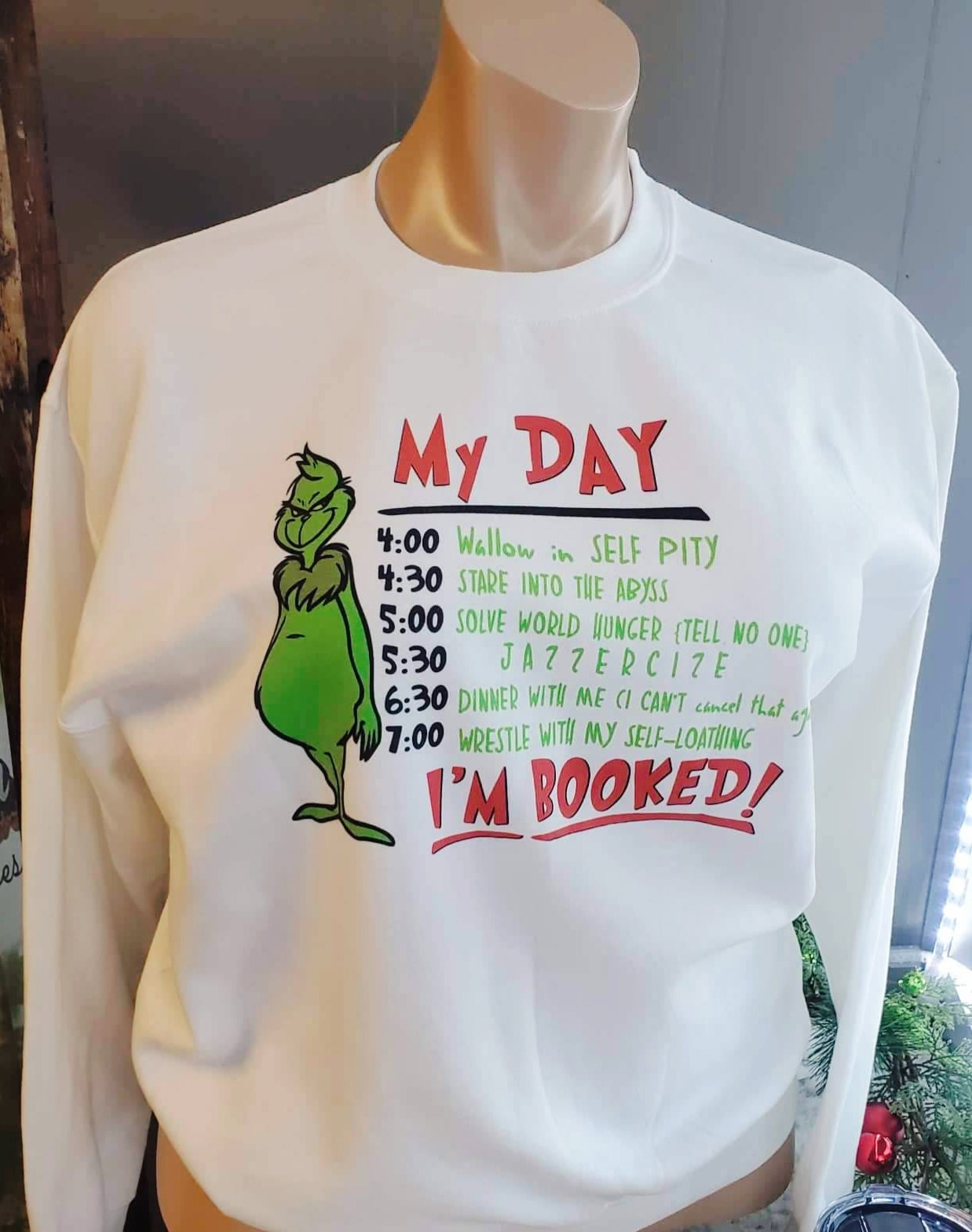 Grinch (booked) Sweatshirt