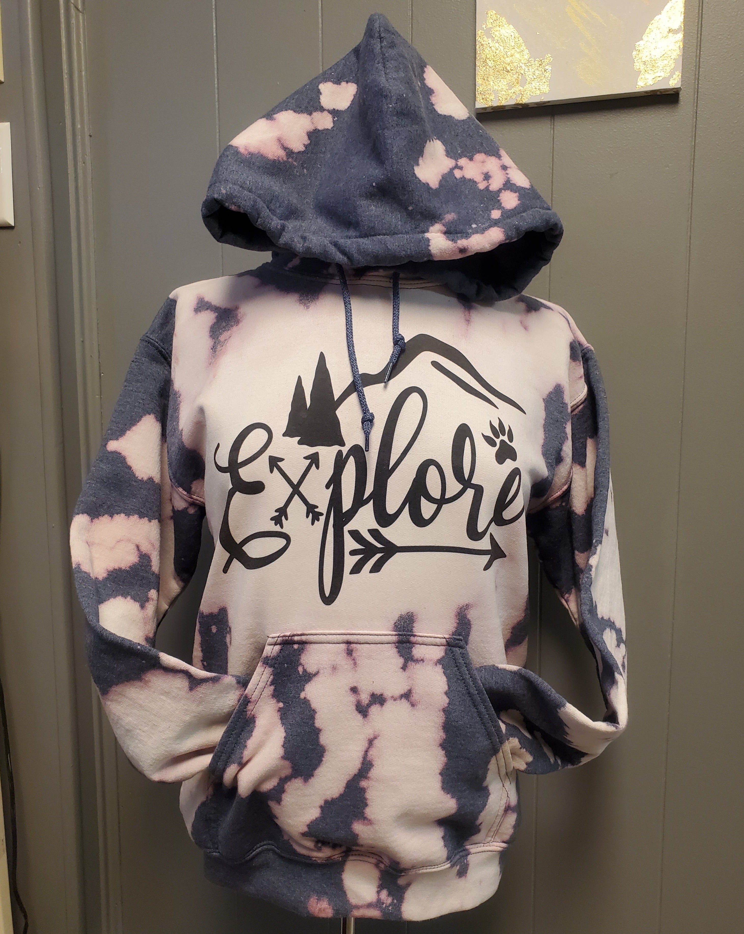 Explore Bleached Hoodie