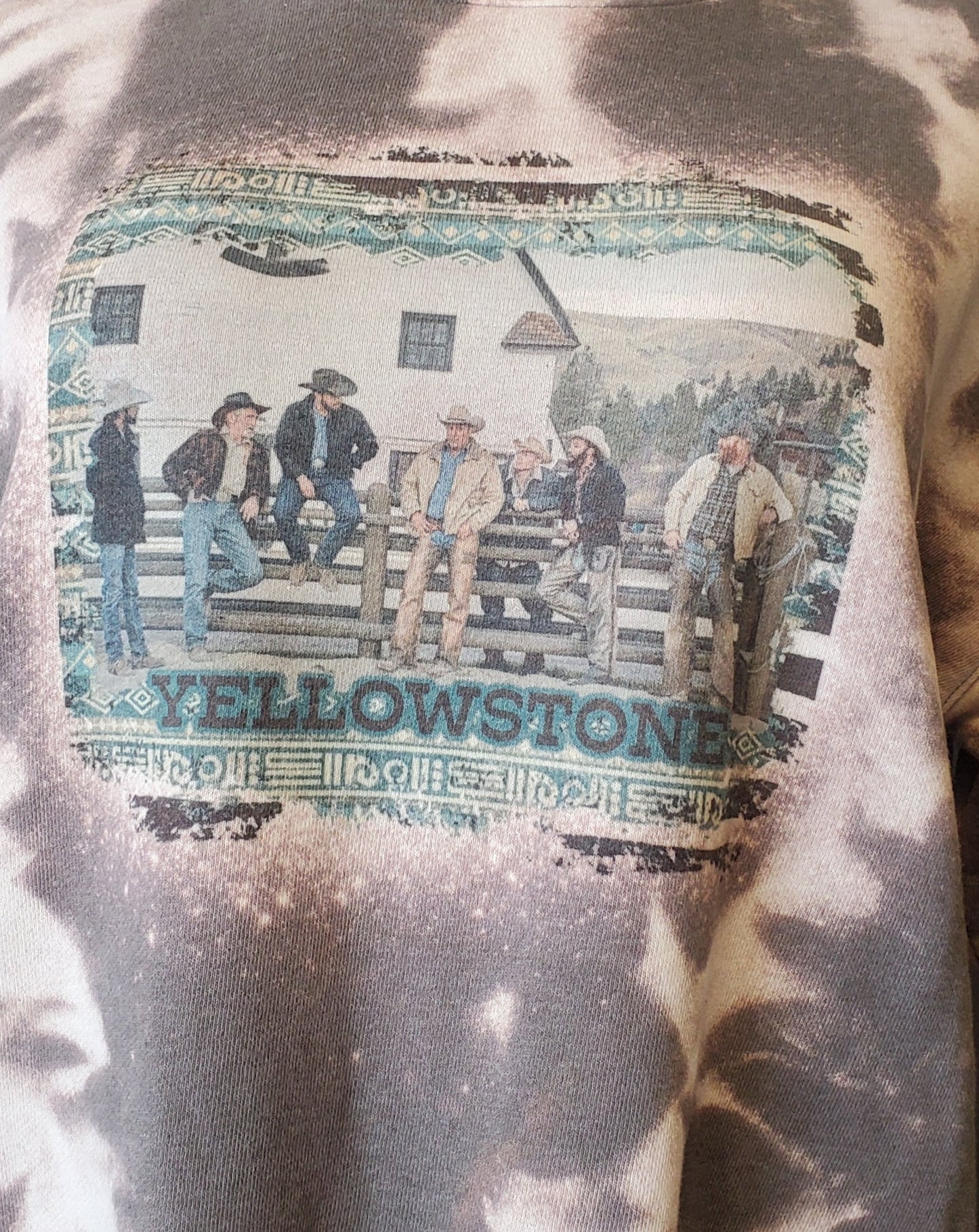 Men of Yellowstone Bleached Sweater