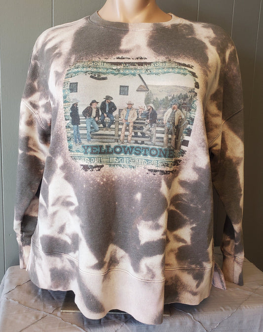 Men of Yellowstone Bleached Sweater