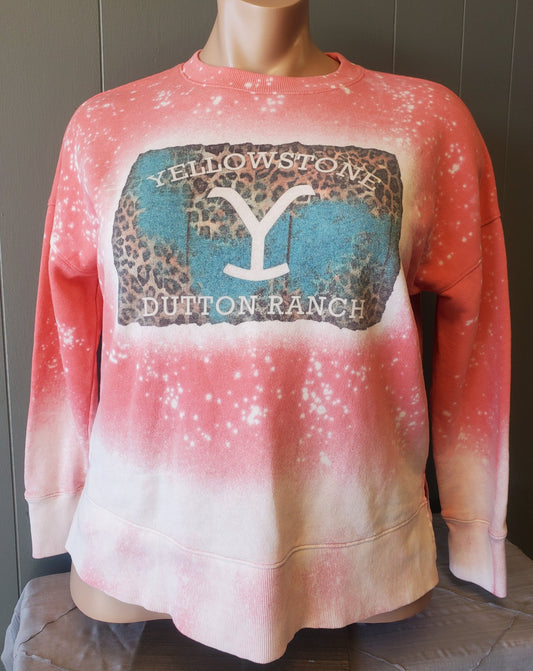 Bleached Yellowstone Sweater