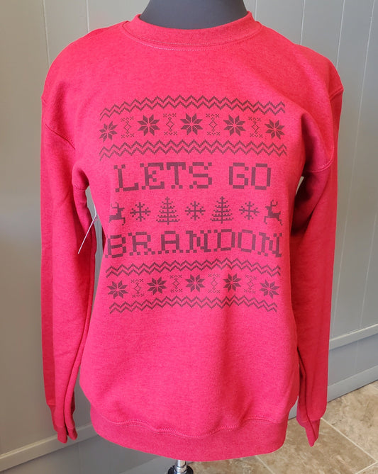 Let's Go Brandon Christmas Sweatshirt