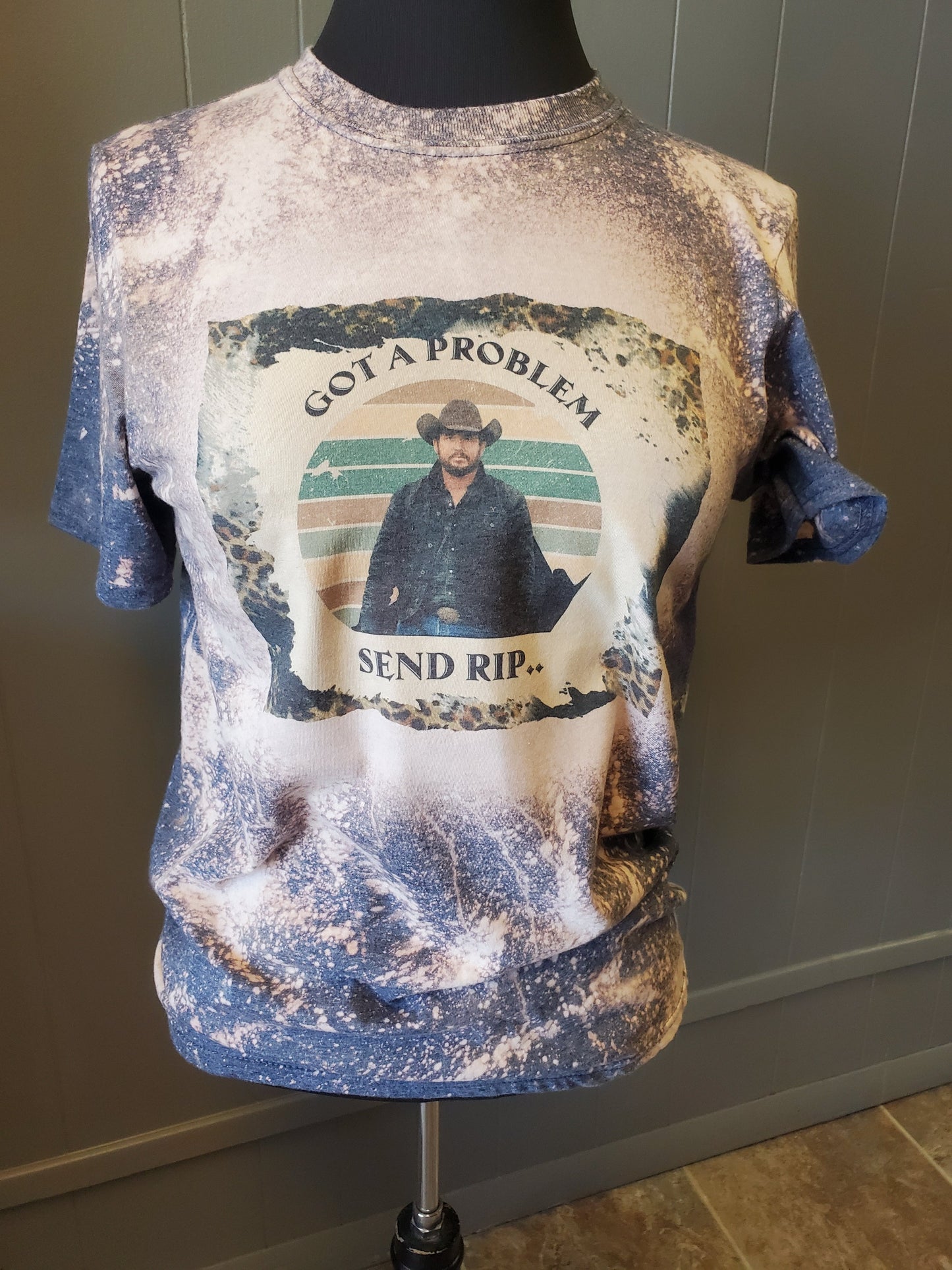 Rip Wheeler Yellowstone Bleached T-Shirt