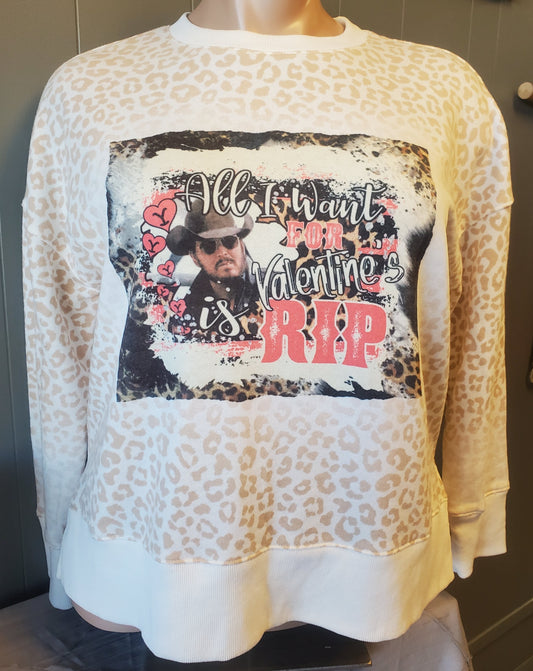 Rip Wheeler Cupid Bleached Sweater
