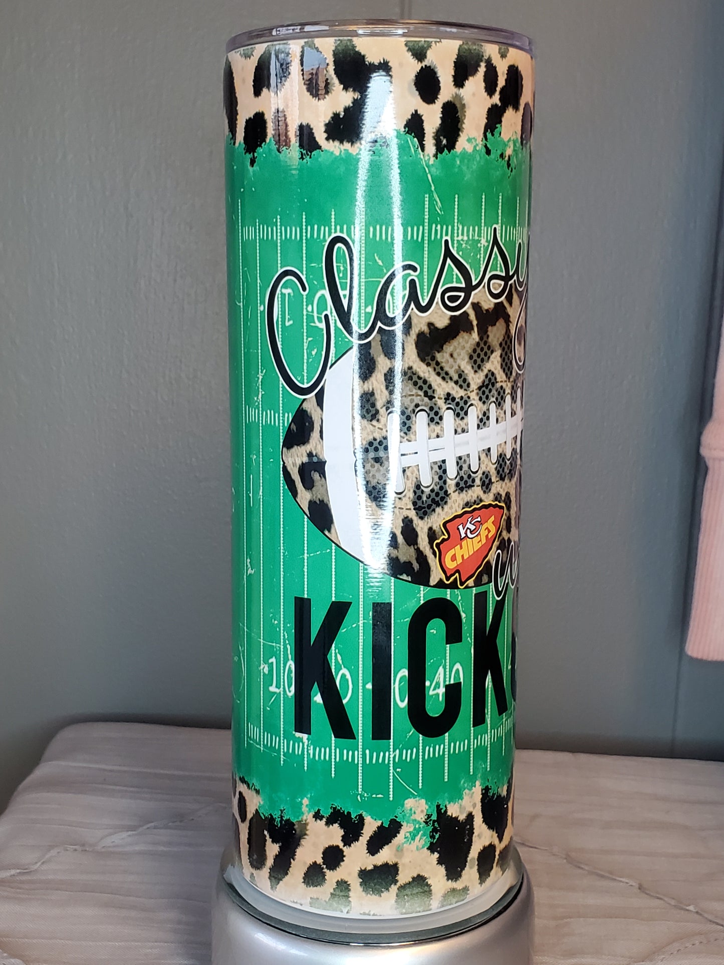 KC Chiefs Classy Until Kickoff Tumbler