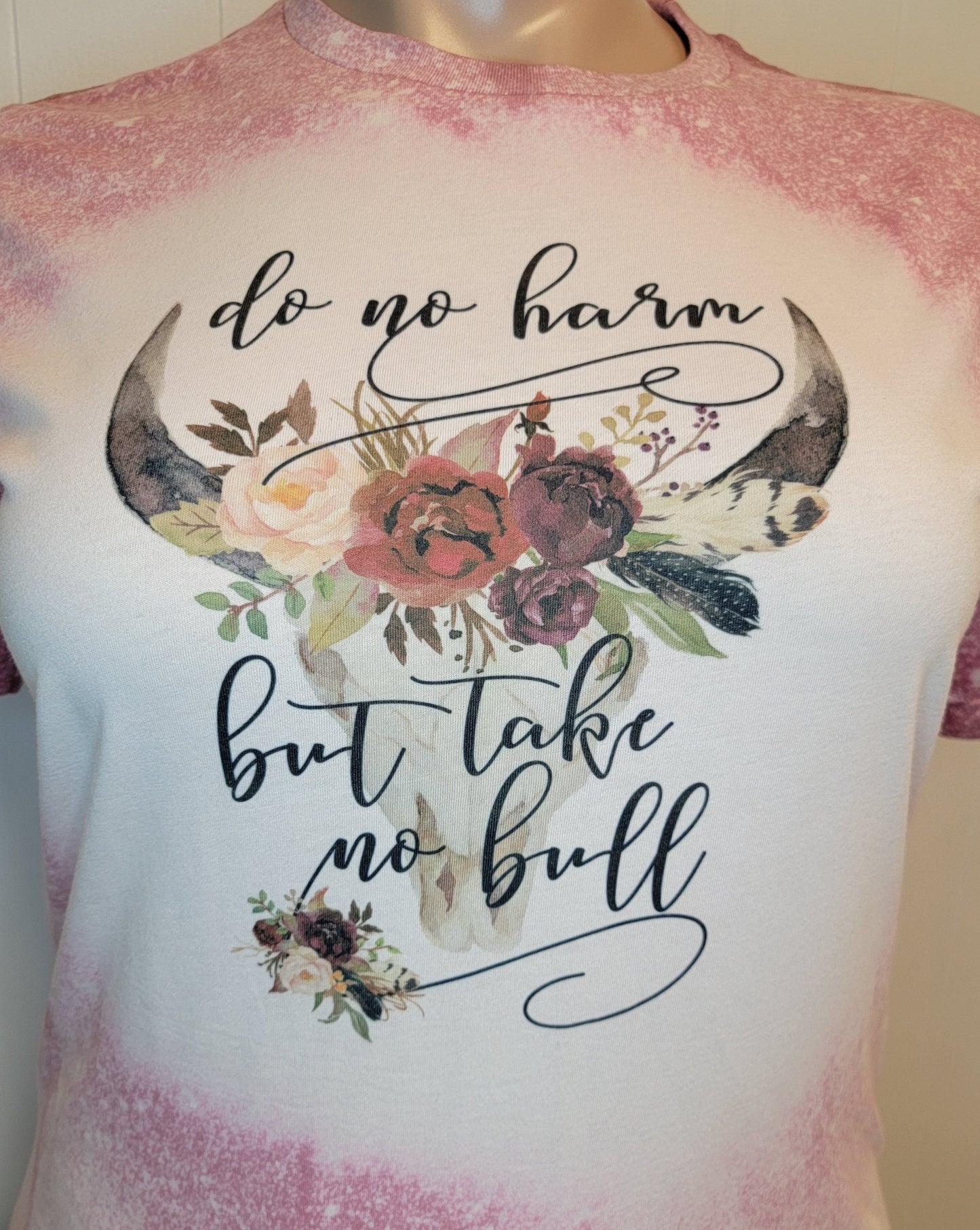 Take No Bull Bleached T-Shirt