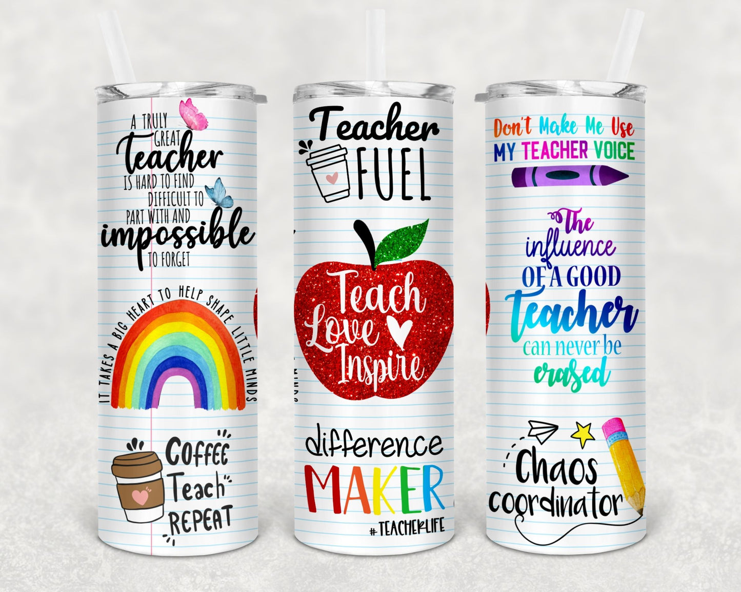 Teacher Quotes Tumbler