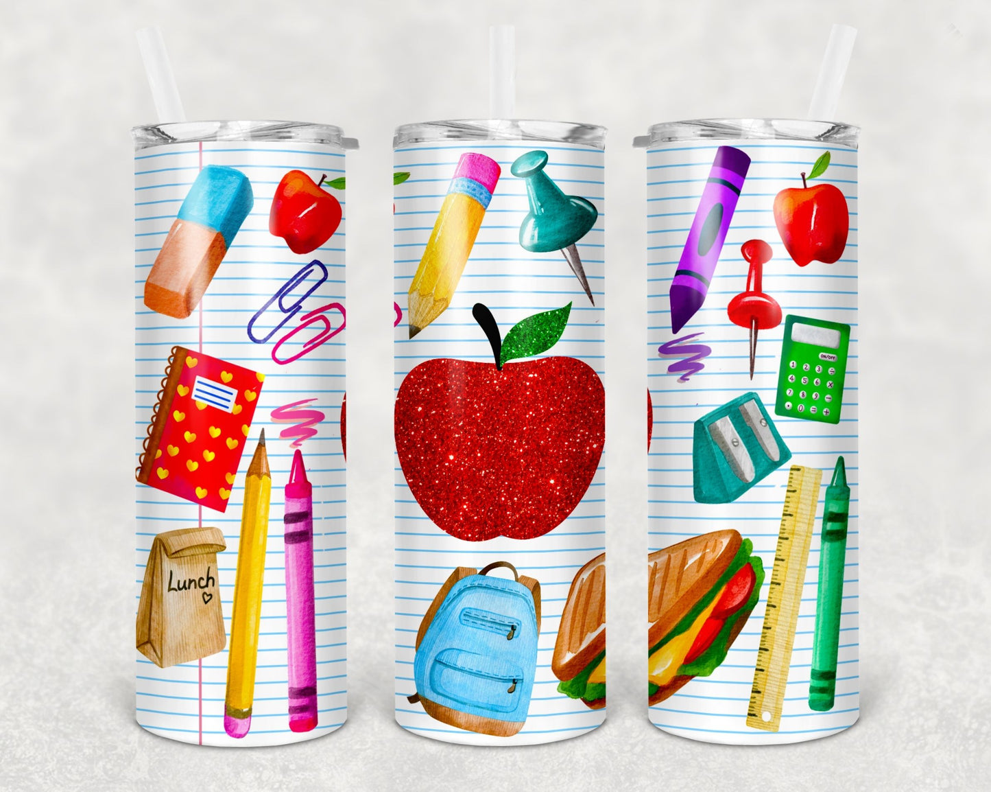 School Supply Tumbler