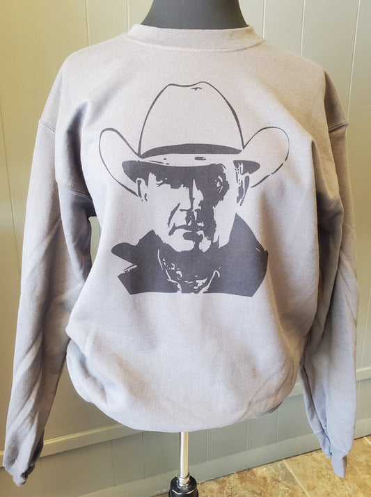 John Dutton Silhouette Yellowstone Sweatshirt